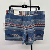 fleur bleue Women's Size 12 Blue Stripe Shorts