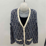 Tory Sport Women's Size M Navy Tennis Cardigan