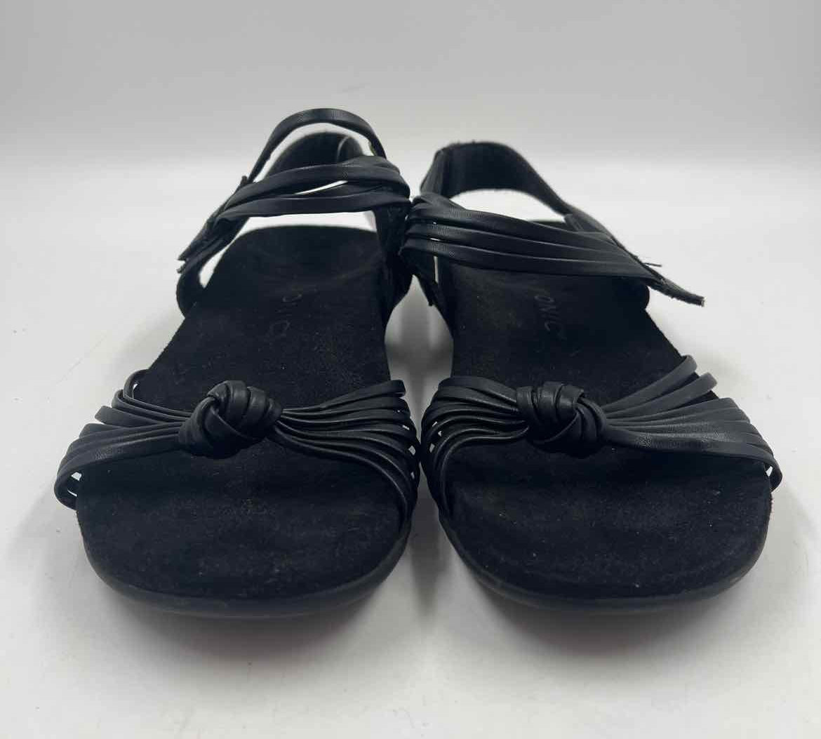 vionic Women's Shoe Size 8.5 Black Solid Sandals