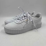 Puma Women's Shoe Size 9.5 White Solid Sneakers