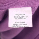 The Pyramid Collec Women's Size 2X Purple Textured Tunic
