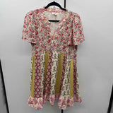 Umgee Women's Size 10 Pink Floral Dress
