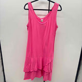 ICANTOO Women's Size XL Pink Layers Dress