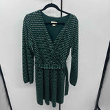 Maeve Junior's Size 14 Green dotted Dress