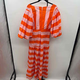 Petal & Pup Women's Size 8 Orange Stripe Dress