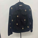 Chico's Women's Size XL Black Beaded Jacket