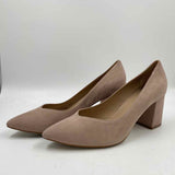 Johnston & Murphy Women's Shoe Size 8.5 Tan Solid Heels