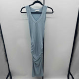 Michael Stars Women's Size 2 Light Blue Ribbed Dress