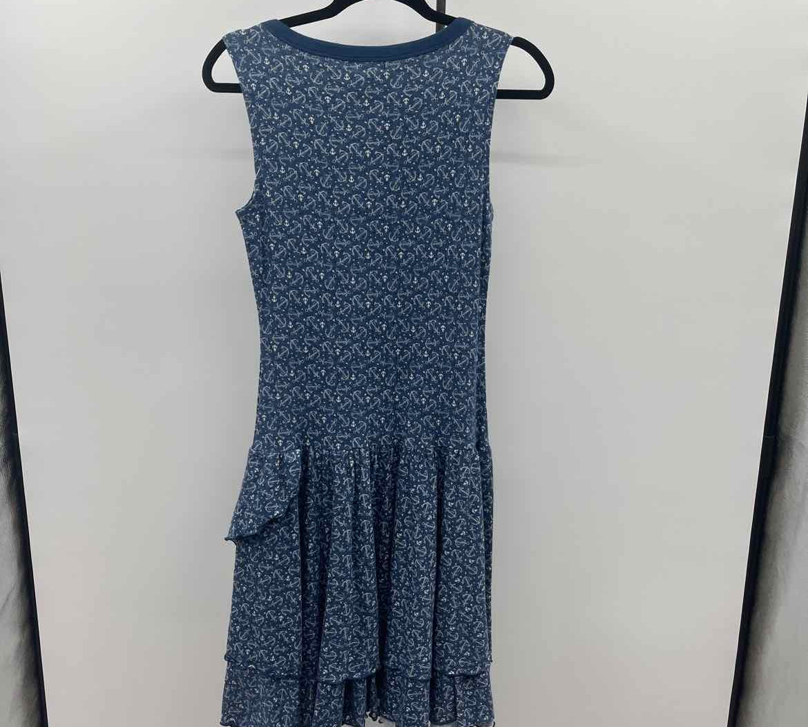 Ralph Lauren Women's Size 6 Blue Anchor Dress