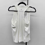 Athleta Women's Size L White Solid Tank