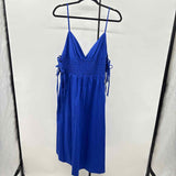 Beauty & Grace Women's Size 16 Royal Blue Solid Dress