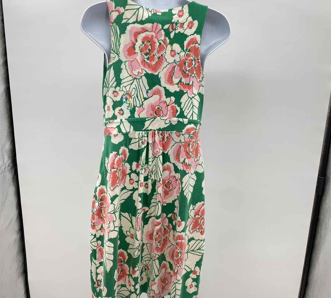 Lilly Pulitzer Women's Size 10 Green Floral Dress