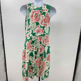 Lilly Pulitzer Women's Size 10 Green Floral Dress
