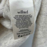 Wilfred Junior's Size XL Oatmeal Heathered Long Sleeve Shirt