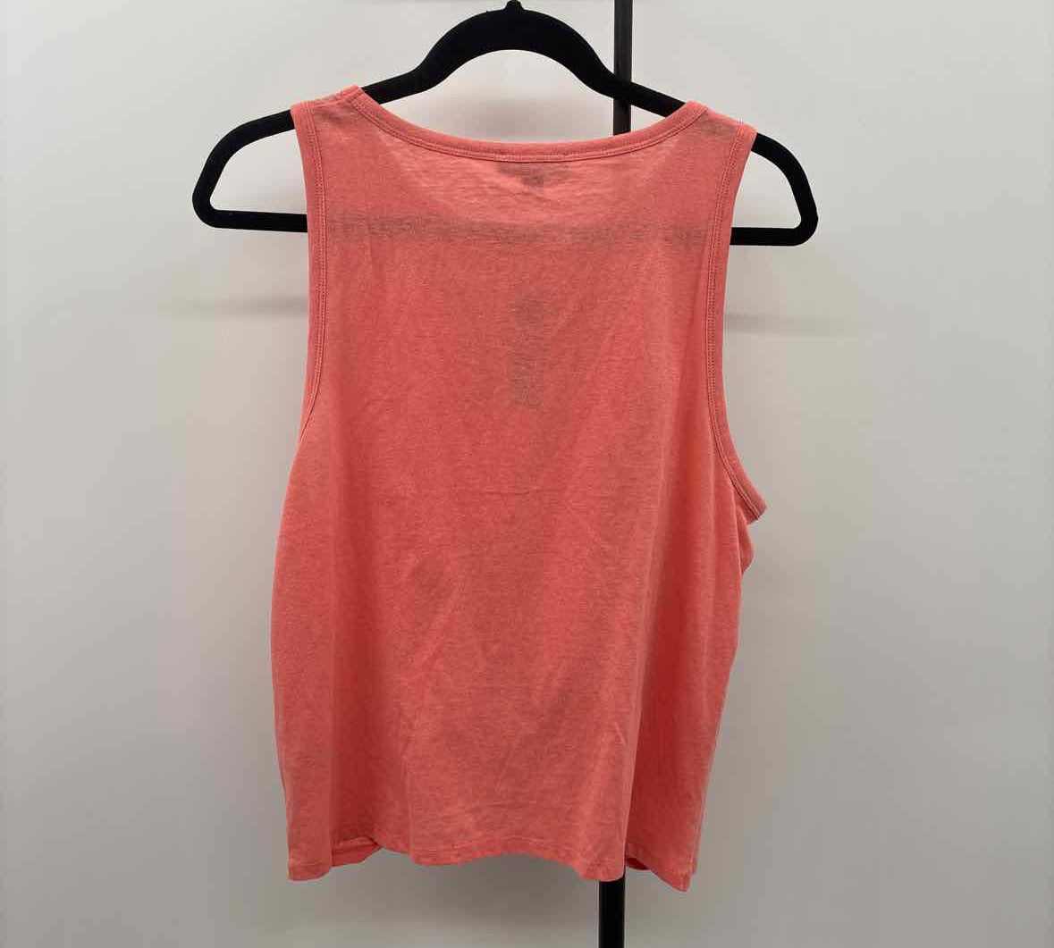 J Crew Women's Size M Peach Heathered Tank