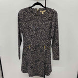 Michael Kors Women's Size 10P Black Abstract Dress