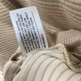 Duluth Trading Co. Women's Size M Tan Ribbed Vest