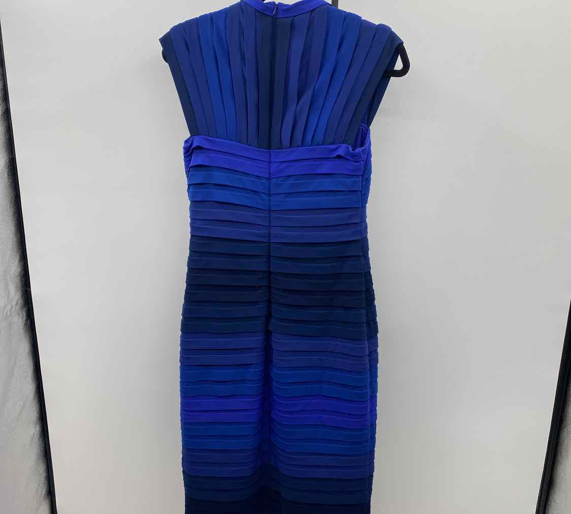 Tadashi Women's Size 10 Blue Solid Gown/Evening Wear