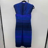 Tadashi Women's Size 10 Blue Solid Gown/Evening Wear