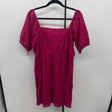 La Blanca Women's Size 14 Magenta cutouts Dress