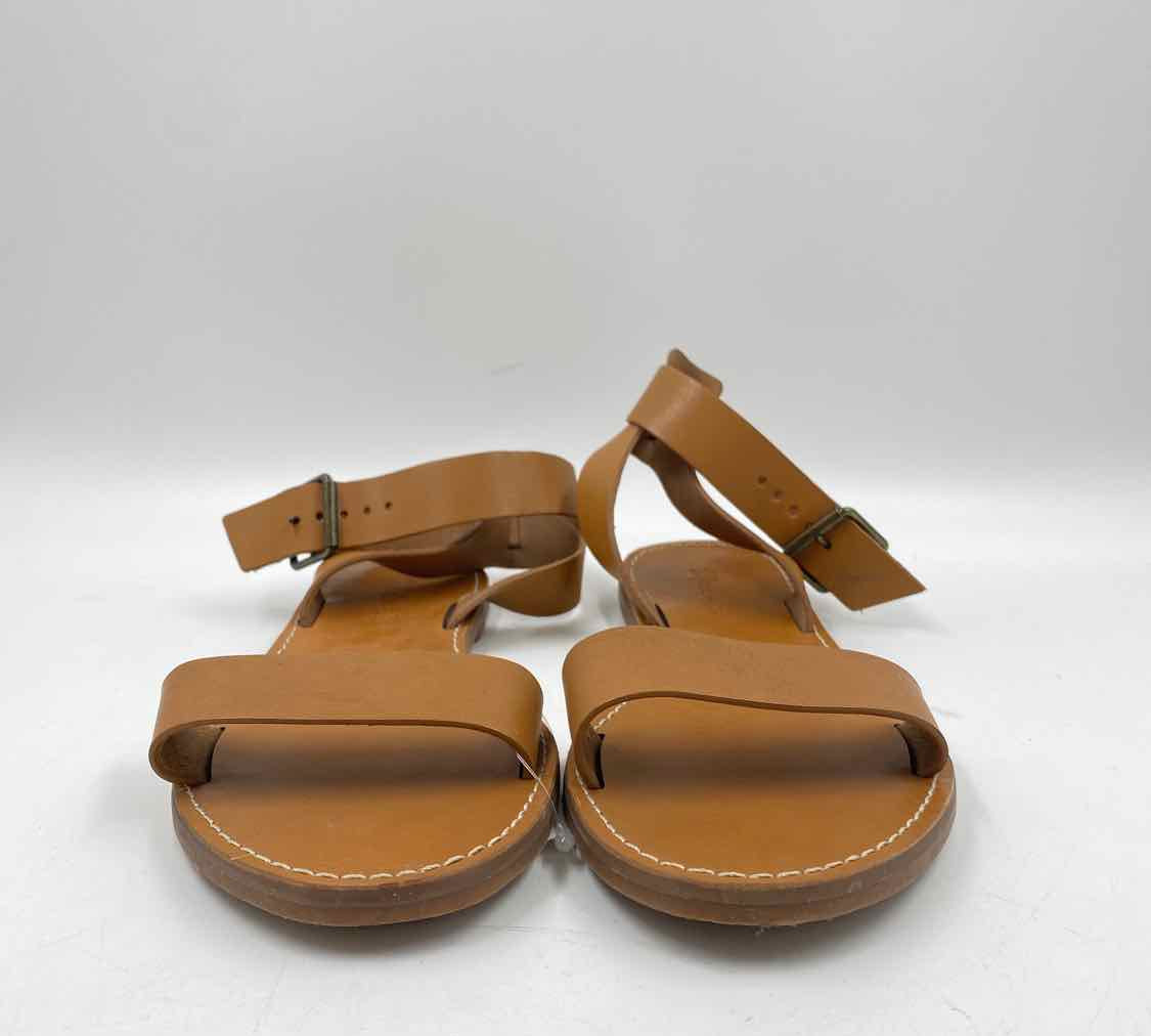 madewell Women's Shoe Size 7.5 Caramel Solid Sandals