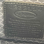 Interior Logo Patch BRIGHTON Mocha Brown Pebble Leather BARBADOS Zip-Top HOBO Shoulder Bag Purse