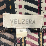 Velzera Women's Size M Black lines Tunic