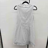 Eliza J Women's Size 10 Blue Stripe Dress