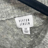 Peyton Jensen Women's Size XS Gray Heathered Sweater