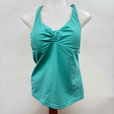 Prana Women's Size L Aqua Solid Swimsuit