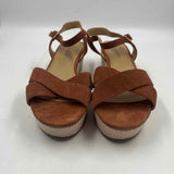 Talbots Women's Shoe Size 8.5 Caramel Solid Sandals