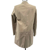Helmut Lang Women's Size S Beige Solid Coat