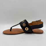 Tommy Hilfiger Women's Shoe Size 8.5 Black Grommet Sandals