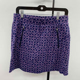 Talbots Women's Size 6 Navy dotted Skirt
