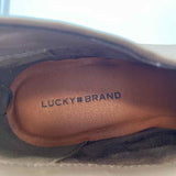 Lucky Brand Women's Shoe Size 9 Taupe Flecked Boots