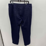 Talbots Women's Size 14WP Navy Solid Pants