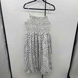 ON 34th Women's Size 14 White Spotted Dress