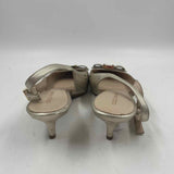 Cole Haan Women's Shoe Size 7 Gold Laser Cut Slingbacks