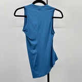 Gymshark Women's Size S Blue Solid Sleeveless Shirt