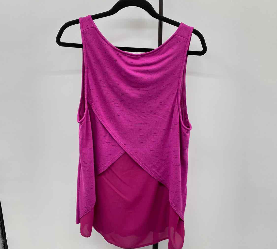 Gibson Women's Size L Magenta Heathered Tank
