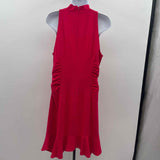 Halston Women's Size 10 Fuschia Solid Dress