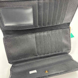 Fossil Women's Black Luxe Solid Wallet