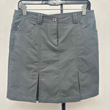 N Vo Women's Size 4 Gray Pinstripe Skirt