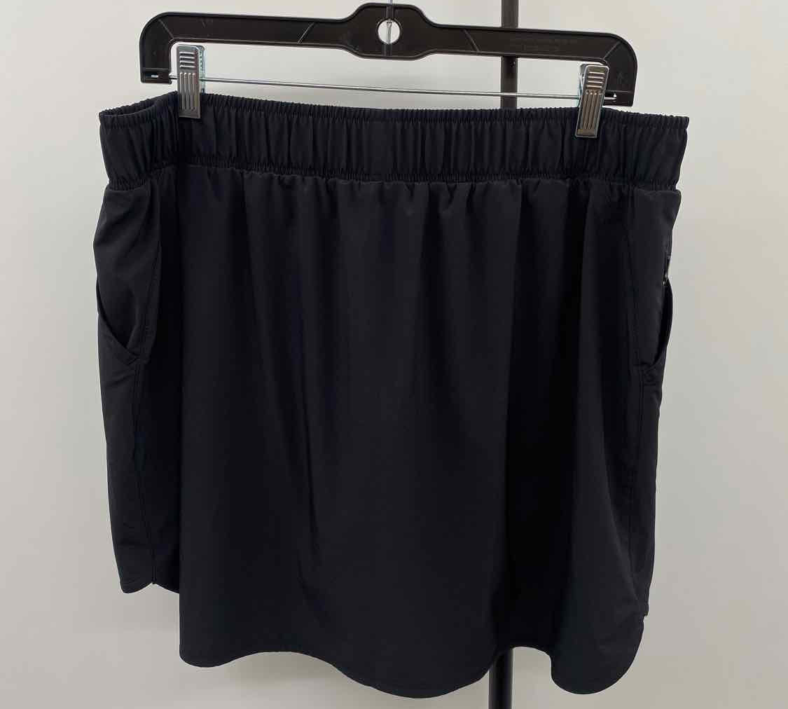 all in motion Women's Size 16 Black Solid Skirt