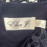 Eliza J Women's Size 12 Navy Lace Dress