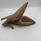 Donald J Pliner Women's Shoe Size 8 Tan Woven Slingbacks