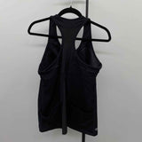 Athleta Women's Size L Black Solid Tank
