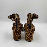 Ann Taylor Women's Shoe Size 7.5 Brown Animal Print Dress Shoes