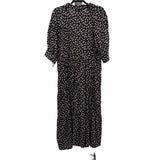 Natural life Women's Size 20 Black Floral Dress