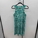 Adventura Clothing Women's Size 10 Green Abstract Dress